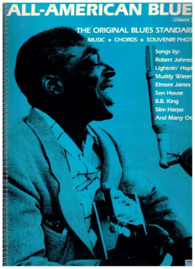 Picture of All-American Blues Volume 2, featuring songs by Robert Johnson, Lightnin' Hopkins, Muddy Waters, B.B. King & more, sheet music songbook