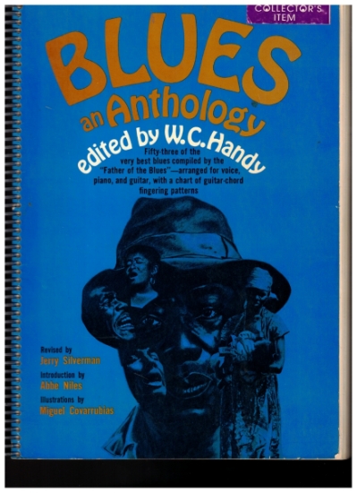 Picture of Blues an Anthology, edited by W.C. Handy, piano/ vocal/ guitar, sheet music songbook