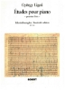 Picture of Etudes for Piano Book 1, Gyorgy Ligeti, sheet music folio, facsimile edition