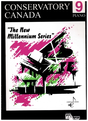Picture of Conservatory Canada Grade 9 Piano, The New Millenium Series, piano solo folio