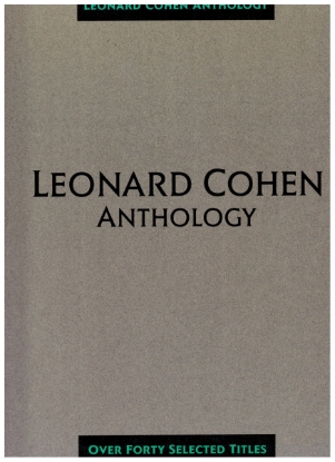 Picture of Leonard Cohen Anthology, transcriptions by Frank Metis, sheet music songbook