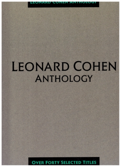 Picture of Leonard Cohen Anthology, transcriptions by Frank Metis, sheet music songbook