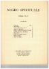 Picture of Album of Negro Spirituals, 10 songs, Low Voice edition, ed. Harry T. Burleigh, sheet music songbook