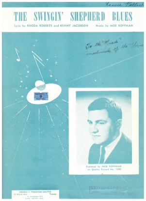 Picture of The Swingin' Shepherd Blues, Moe Koffman, cover picture of Moe Koffman, piano/vocal sheet music