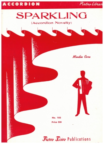 Picture of Sparkling (Accordion Novelty), Mindie Cere, accordion solo sheet music