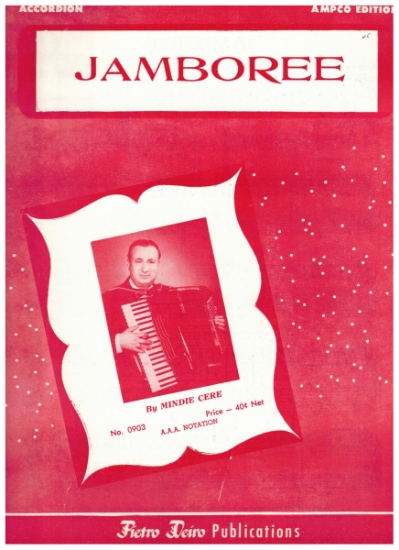 Picture of Jamboree, Mindie Cere, accordion solo sheet music