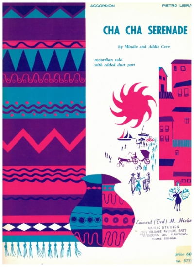 Picture of Cha Cha Serenade, Mindie & Addie Cere, accordion solo/duet sheet music