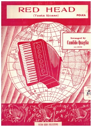 Picture of Red Head, Testa Rosa, Candido Quaglia, accordion solo sheet music