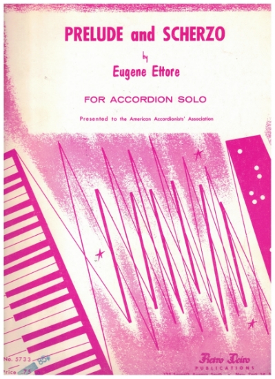 Picture of Prelude and Scherzo, Eugene Ettore, accordion solo sheet music