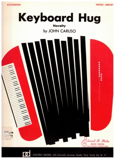 Picture of Keyboard Hug, John Caruso, accordion solo sheet music