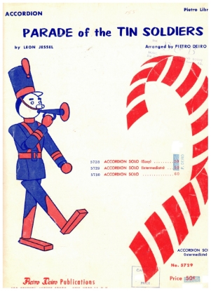 Picture of Parade of the Tin Soldiers, Leon Jessel, Pietro Deiro Jr, accordion solo sheet music