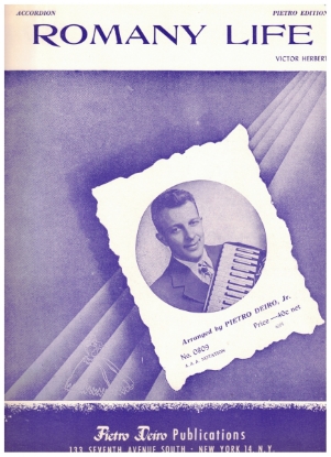 Picture of Romany Life, Victor Herbert, arr. Pietro Deiro Jr, accordion solo sheet music