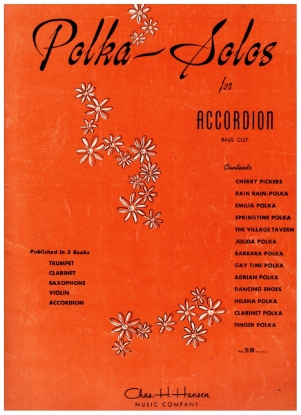 Picture of Polka Solos, ed. Bruno Camini, accordion solo, sheet music folio