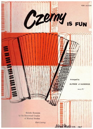 Picture of Czerny is Fun, ed. Alfred d'Auberge, accordion sheet music folio