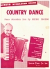 Picture of Country Dance, Pietro Frosini, accordion solo sheet music