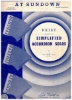 Picture of At Sundown, Walter Donaldson, arr. Charles Nunzio, simplified accordion solo sheet music