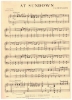 Picture of At Sundown, Walter Donaldson, arr. Charles Nunzio, simplified accordion solo sheet music