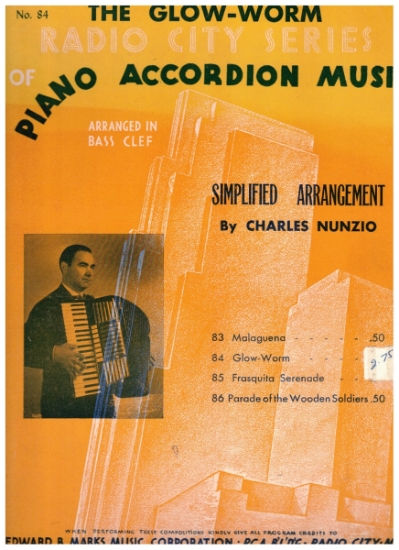Picture of Glow-Worm, Paul Lincke, arr. Charles Nunzio, accordion solo sheet music