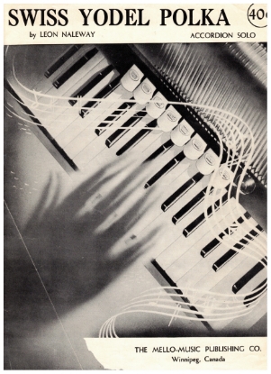 Picture of Swiss Yodel Polka, Leon Naleway, accordion solo sheet music