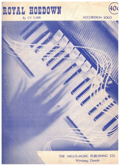 Picture of Royal Hoedown, Cy Carr, accordion solo sheet music