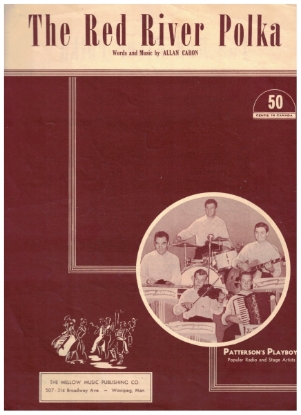 Picture of Red River Polka, Allan Caron, accordion solo sheet music