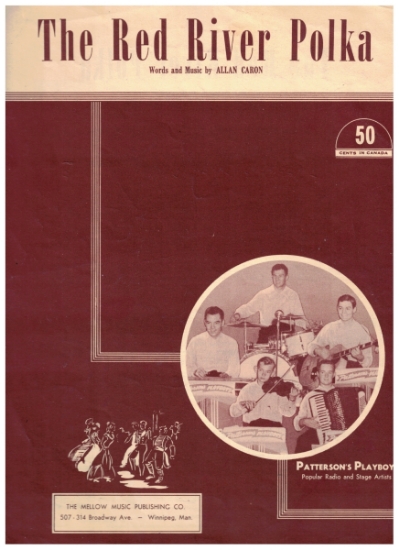 Picture of Red River Polka, Allan Caron, accordion solo sheet music