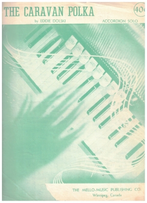 Picture of The Caravan Polka, Eddie Dolski, accordion solo sheet music