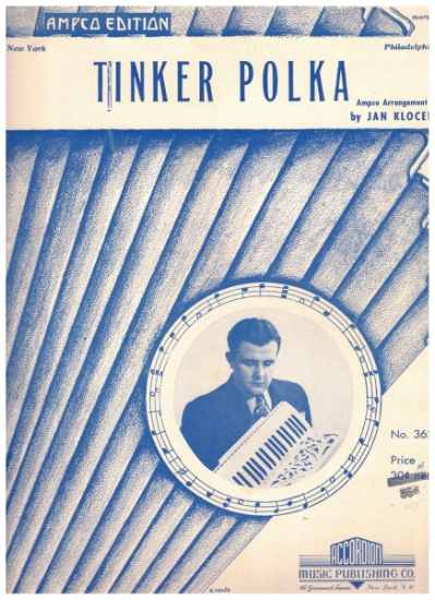 Picture of Tinker Polka, arr. Jan Klocek, accordion solo sheet music