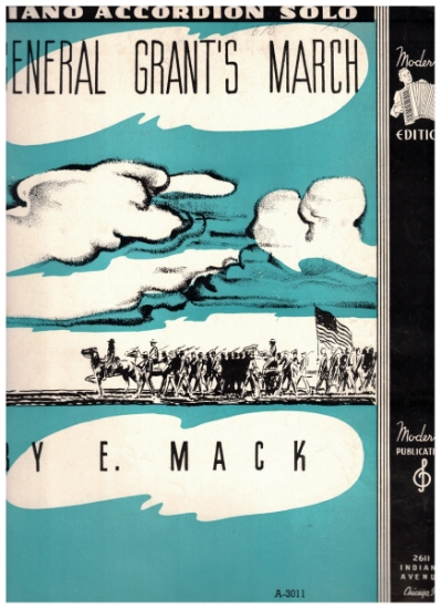 Picture of General Grant's March, E. Mack, arr. Paul Miners, accordion solo sheet music