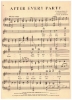 Picture of After Every Party, Arthur Freed & Earl Burtnett, recorded by Abe Lyman, sheet music