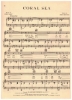 Picture of Coral Sea, King Zany & Herb Brown, recorded by Abe Lyman, sheet music