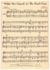 Picture of While We Danced at the Mardi Gras, Johnny Mercer & Alfred Opler, recorded by Abe Lyman, sheet music