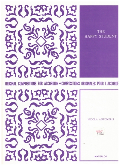 Picture of The Happy Student Tango, Nicola Antonelli, free bass accordion solo sheet music