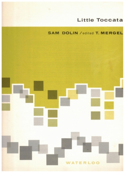 Picture of Little Toccata, Samuel Dolin, ed. Tony Mergel, free bass accordion solo sheet music