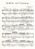 Picture of Andante and Variations, W. A. Mozart, ed. Joseph Macerollo, free bass accordion solo sheet music