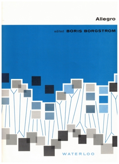 Picture of Allegro, W. F. Bach, ed. Boris Borgstrom, free bass accordion solo sheet music