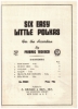 Picture of Six Easy Little Polkas, arr. Fredric Tedesco, very easy accordion solos, sheet music folio