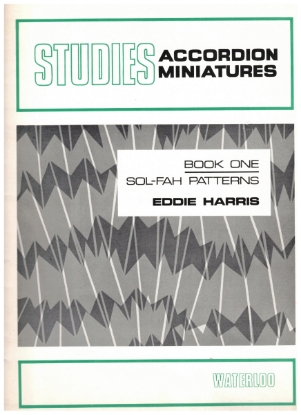 Picture of Sol-Fah Patterns Book 1, Eddie Harris, Accordion Miniatures Studies, easy free bass accordion sheet music folio