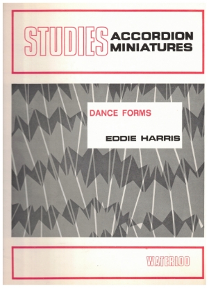 Picture of Dance Forms, Eddie Harris, Accordion Miniatures Studies, easy free bass accordion sheet music folio