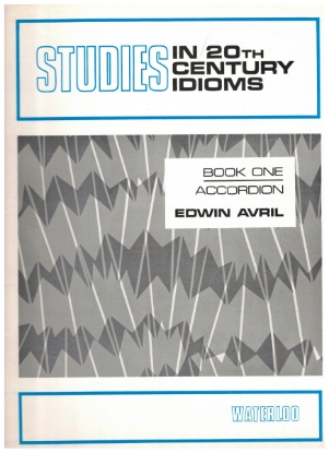 Picture of Studies in 20th Century Idioms Book 1, Edwin Avril, easy free bass accordion sheet music folio