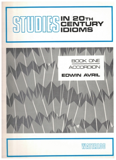Picture of Studies in 20th Century Idioms Book 1, Edwin Avril, easy free bass accordion sheet music folio