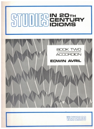Picture of Studies in 20th Century Idioms Book 2, Edwin Avril, easy free bass accordion sheet music folio