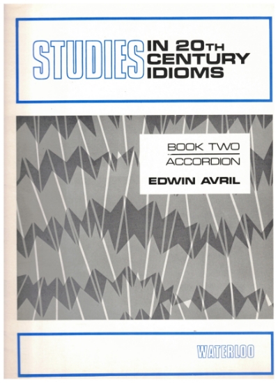 Picture of Studies in 20th Century Idioms Book 2, Edwin Avril, easy free bass accordion sheet music folio