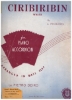 Picture of Ciribiribin Waltz, A. Pestalozza, arr. Pietro Deiro, accordion solo sheet music