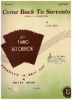 Picture of Come Back to Sorrento (Torna a Surriento), E. De Curtis, arr. Pietro Deiro, accordion solo sheet music