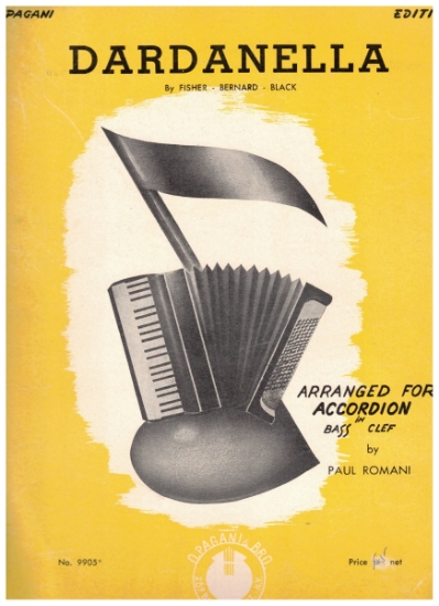 Picture of Dardanella, Fred Fisher/ Felix Bernard/ Johnny S. Black, arr. Paul Romani, advanced accordion solo sheet music