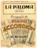 Picture of La Paloma (The Dove), Yradier, arr. Al Richards, accordion solo sheet music