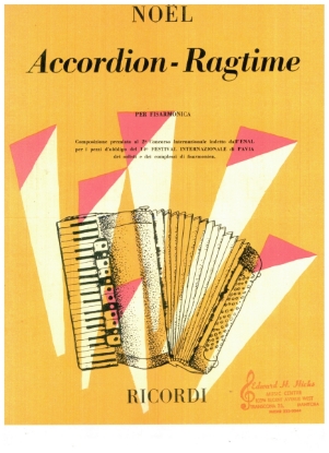 Picture of Accordion Ragtime, Claude Noel, accordion solo sheet music