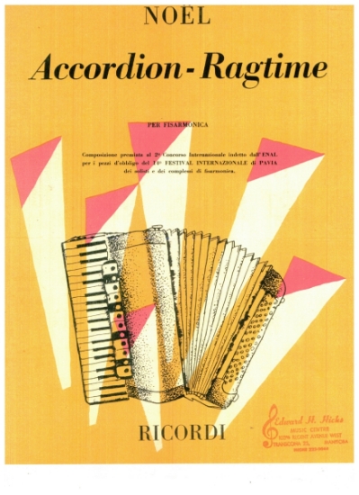 Picture of Accordion Ragtime, Claude Noel, accordion solo sheet music