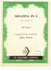 Picture of Sonatina in C Op. 20 No. 1, Friedrich Kuhlau, transcribed by James Sexton, accordion solo sheet music
